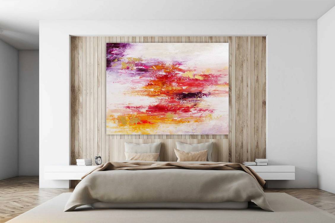 Work Painting Oversized Textured Abstract Canvas Wall Art 8U1SP wall art